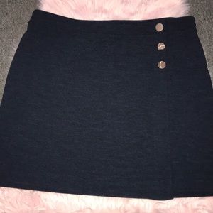 Loft Plus denim skirt
